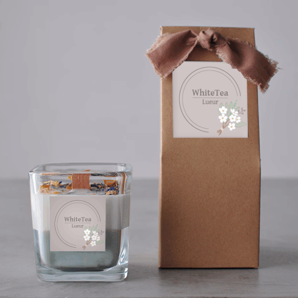Soy wax series　White Tea - 画像 (3)