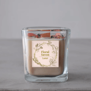 Soy wax series　Floral Savon