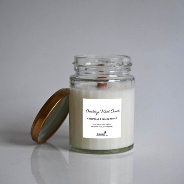 Lueur basic series -Crackling Wood Candle- - 画像 (4)