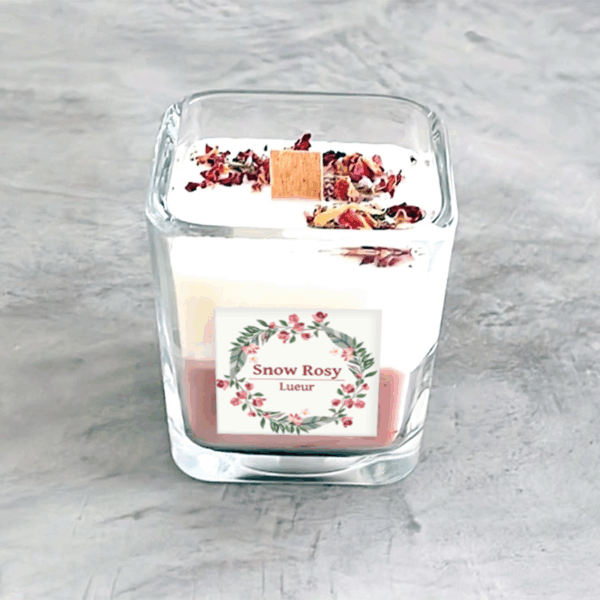 Soy wax series　Snow Rosy