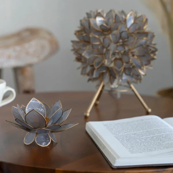 candle holder -Lotus Bloom- - 画像 (4)