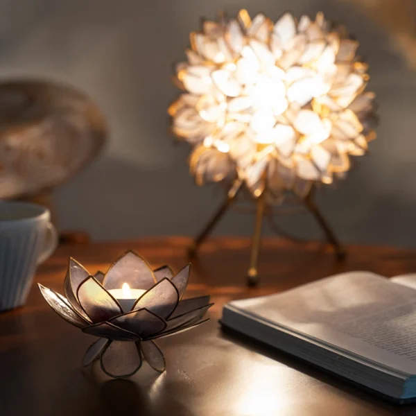 candle holder -Lotus Bloom- - 画像 (3)