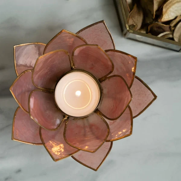 candle holder -Lotus Bloom- - 画像 (6)