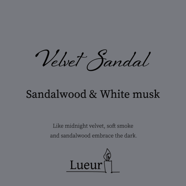 Lueur basic series -Velvet Sandal- - 画像 (3)