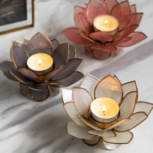 candle holder -Lotus Bloom-