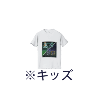 95kids ダービーTシャツ/キッズ(白)
