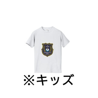 ロゴTシャツ/キッズ(白)
