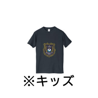 ロゴTシャツ/キッズ(紺)