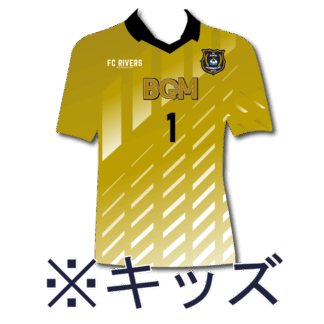 ハイクオリティーオーセンティックユニフォーム/キッズ(金)