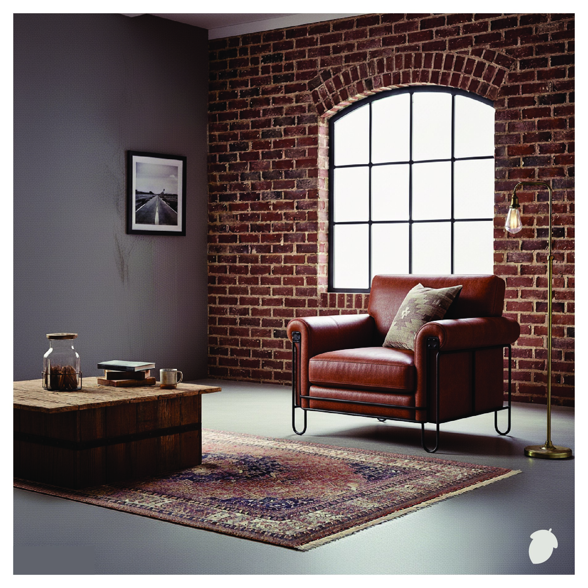 HOSOIASHINO SOFA (1seater)