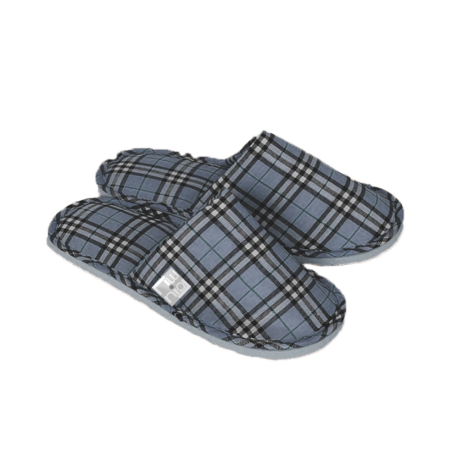 スリッパ　ブルー